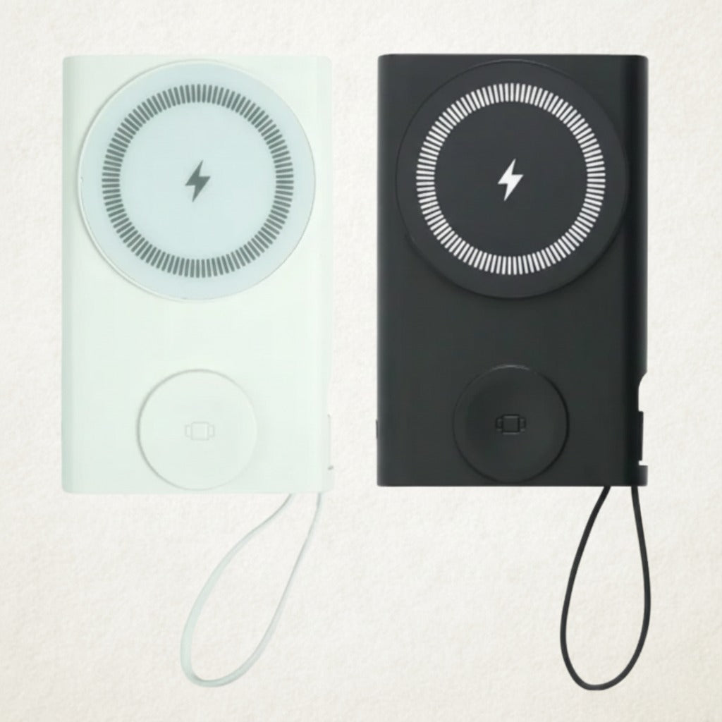 Magnetic Fast Wireless Charging Power Bank 10,000mAh with iWatch Charger | 15W