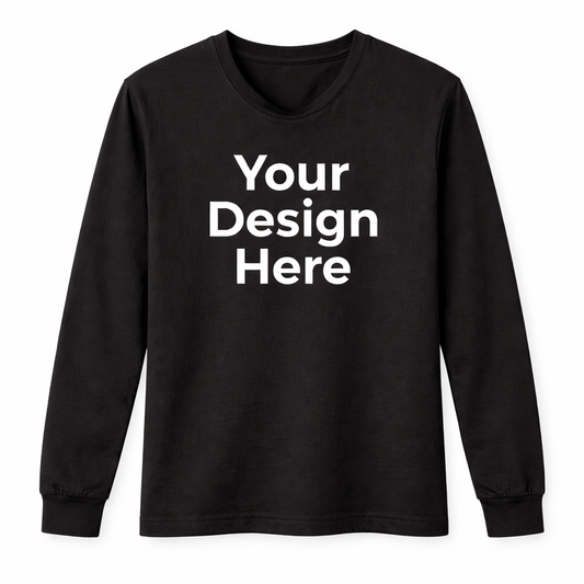V-Neck T-Shirt (Long Sleeve)