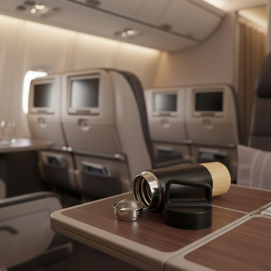 Travel Bottles with Bamboo