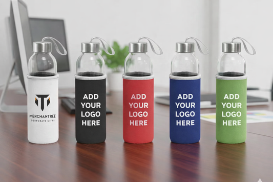 Glass Bottle with Sleeve