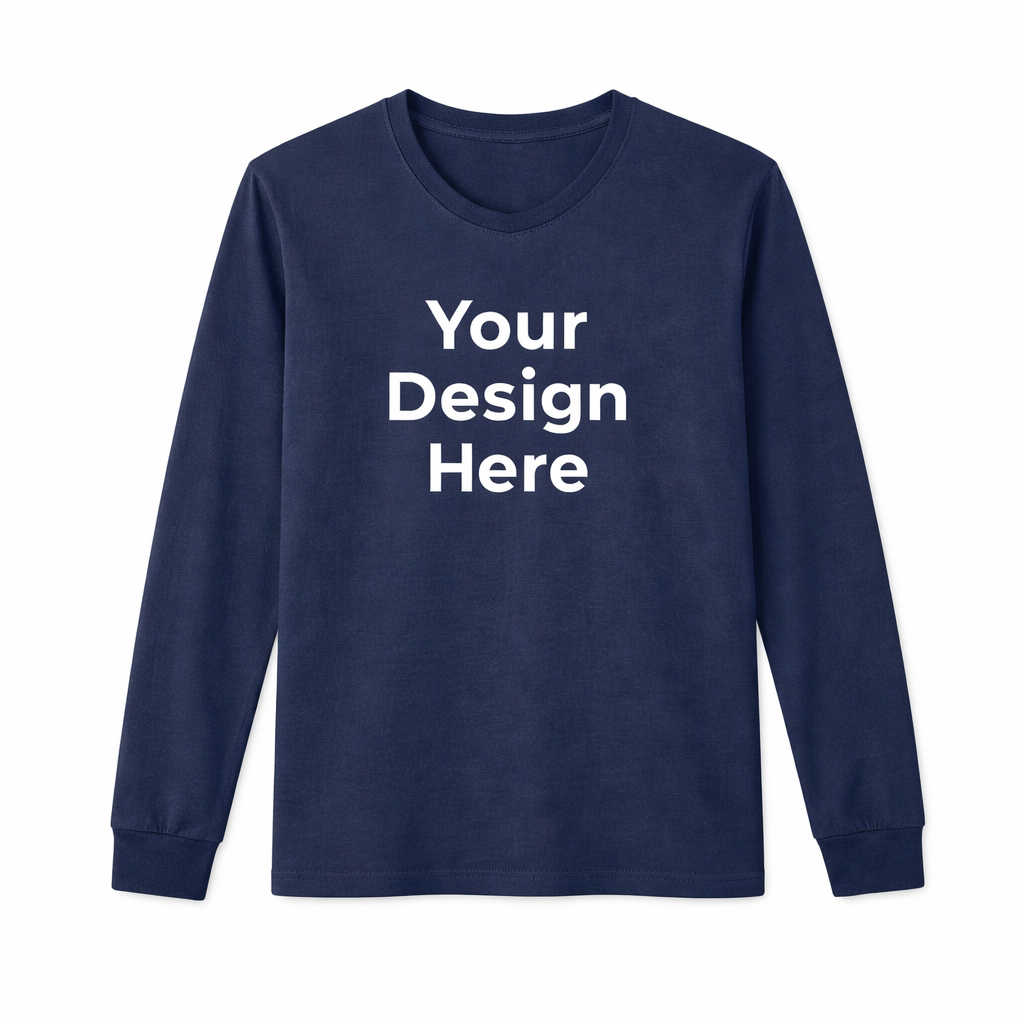 V-Neck T-Shirt (Long Sleeve)