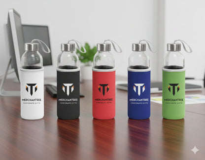 Glass Bottle with Sleeve