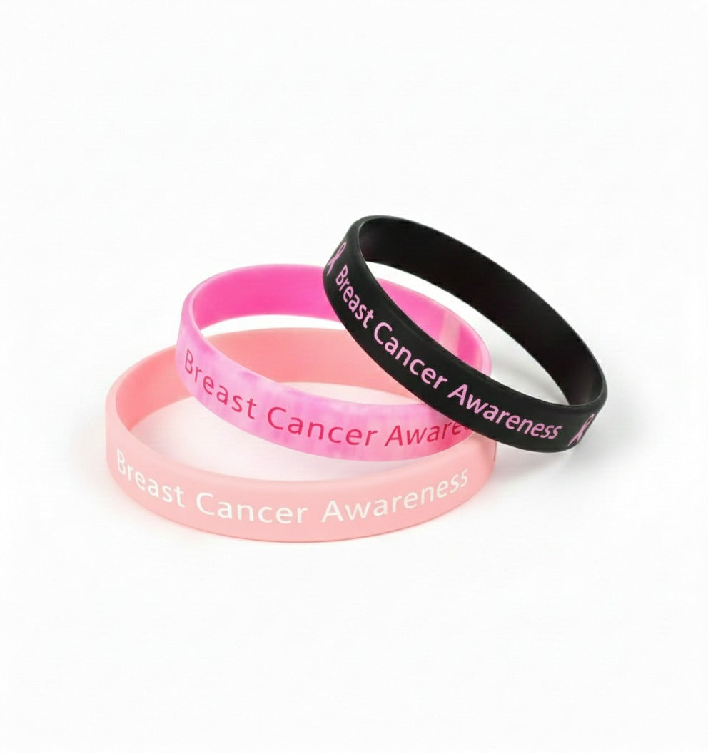 Breast Cancer Awareness Wristbands