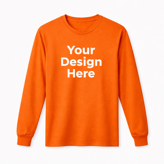V-Neck T-Shirt (Long Sleeve)