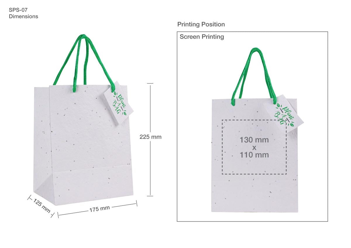 Plantable Marigold Seed Paper Bags