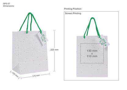 Plantable Marigold Seed Paper Bags