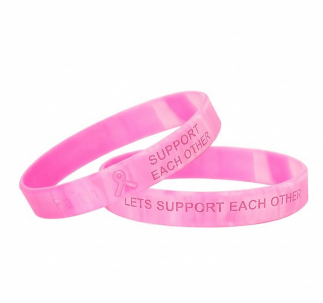 Breast Cancer Awareness Wristbands