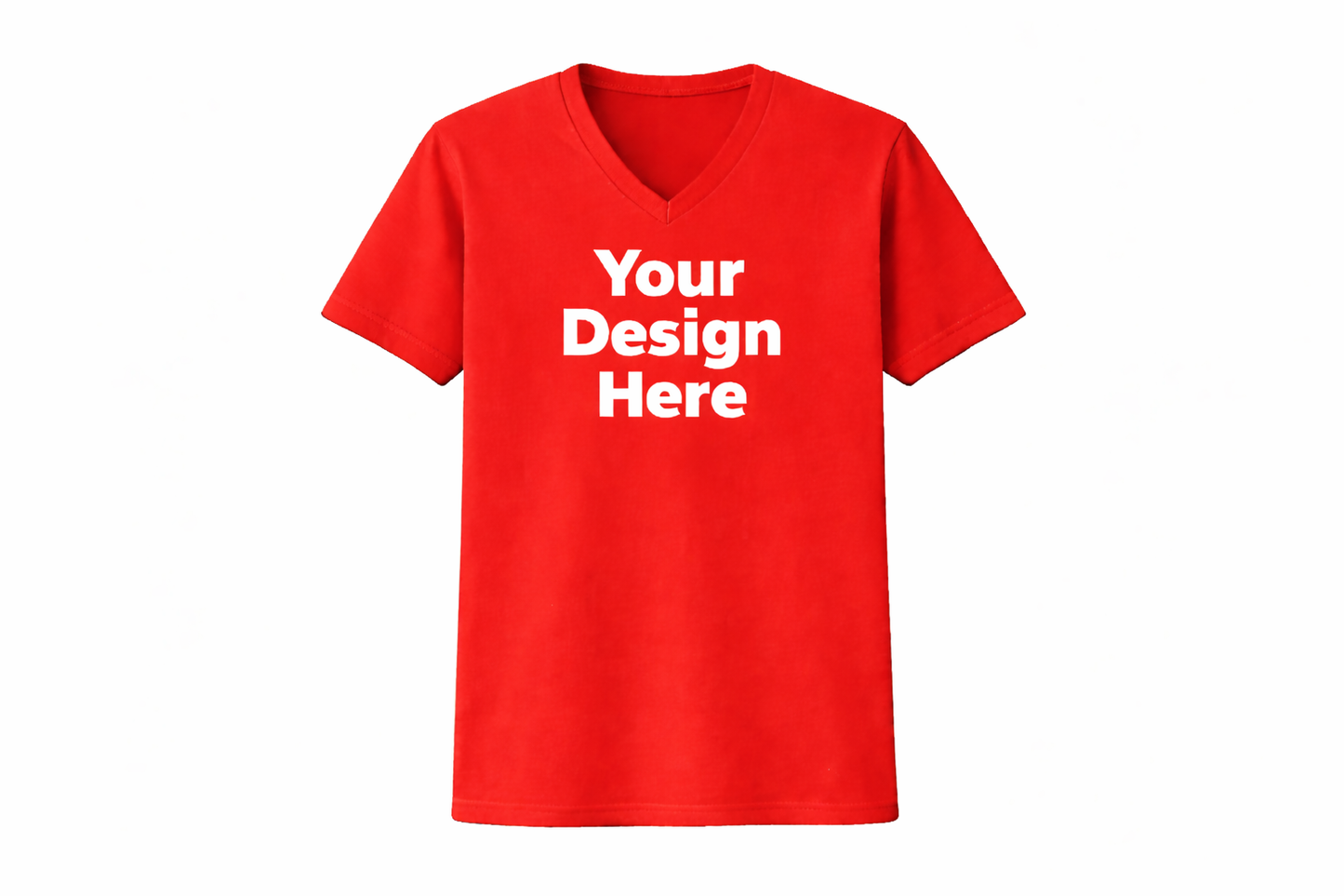 V-Neck T-shirt (Short Sleeve)