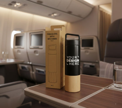 Travel Bottles with Bamboo